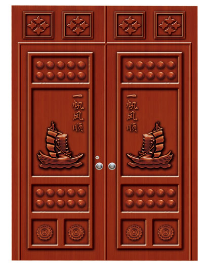 防盜門液壓機成型1