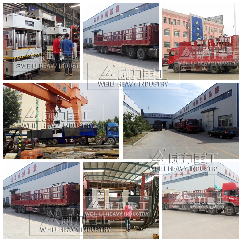 2800噸封頭液壓機廠家發貨案例