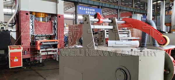 現場試機空調支架加工設備