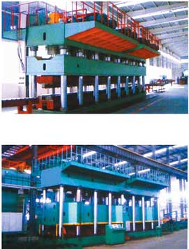 四柱式汽車縱梁液壓機