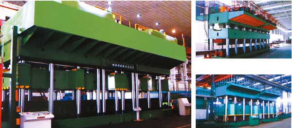 汽車縱梁成型四柱液壓機