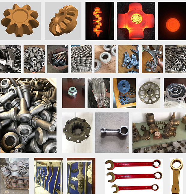 紅沖液壓機鍛造成型產品