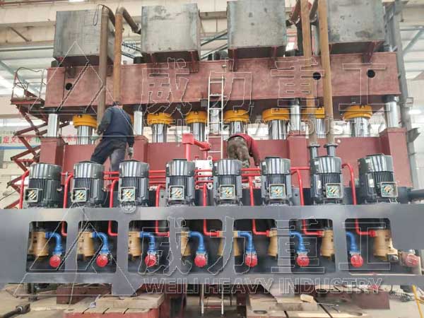 4000噸汽車縱梁液壓機