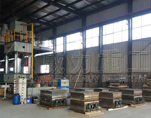 玻璃鋼閥門罩殼模壓成型液壓機