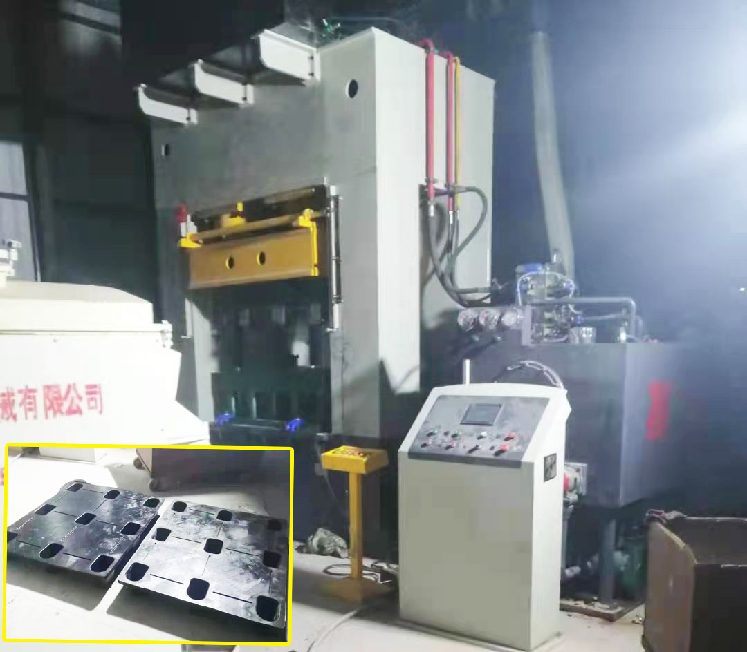 LFTD復合材料托盤成型液壓機-1000t模壓托盤壓力機