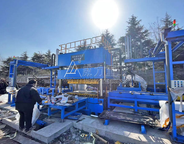 貨車敞車車門整形自動化生產線